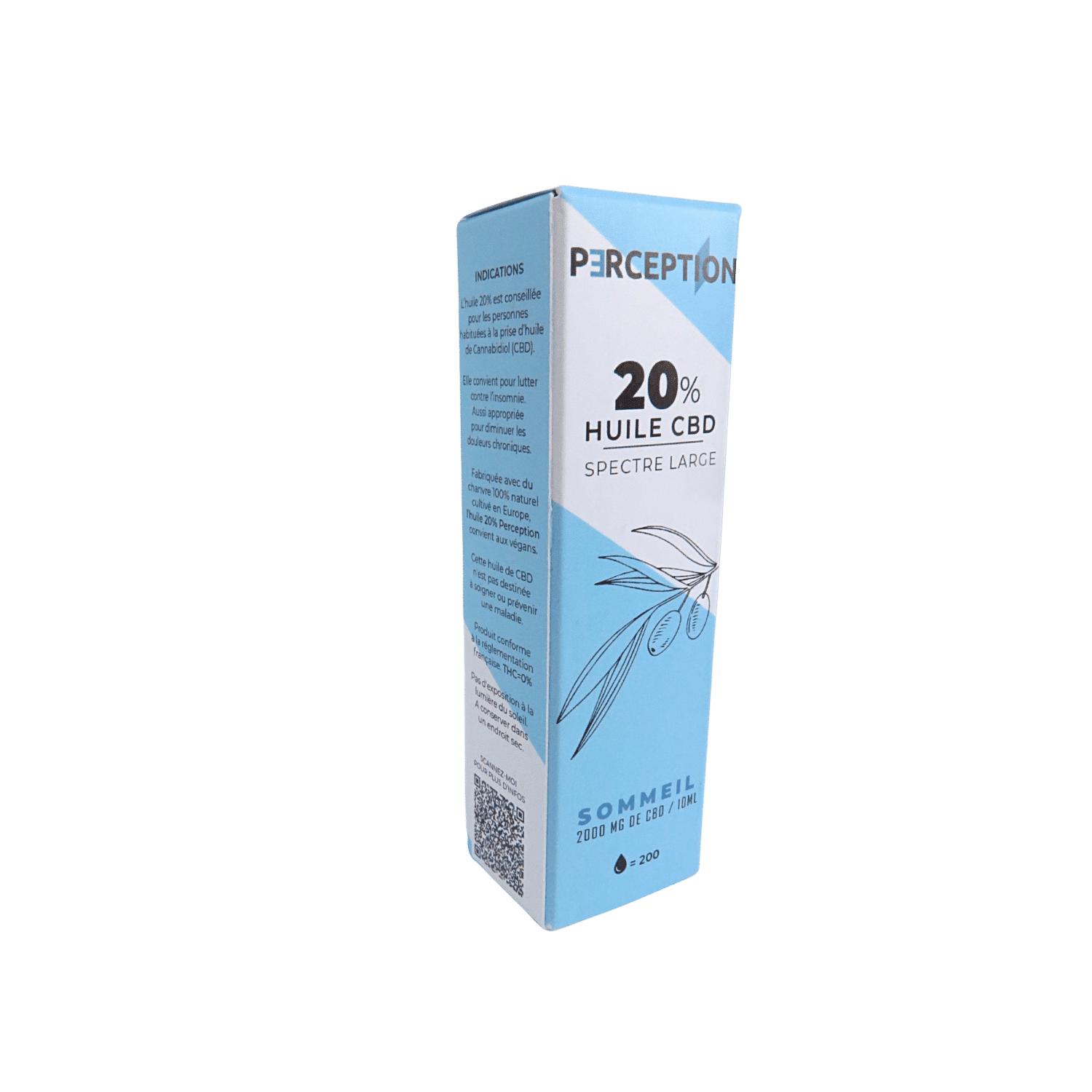 Huiles CBD 20% PERCEPTION