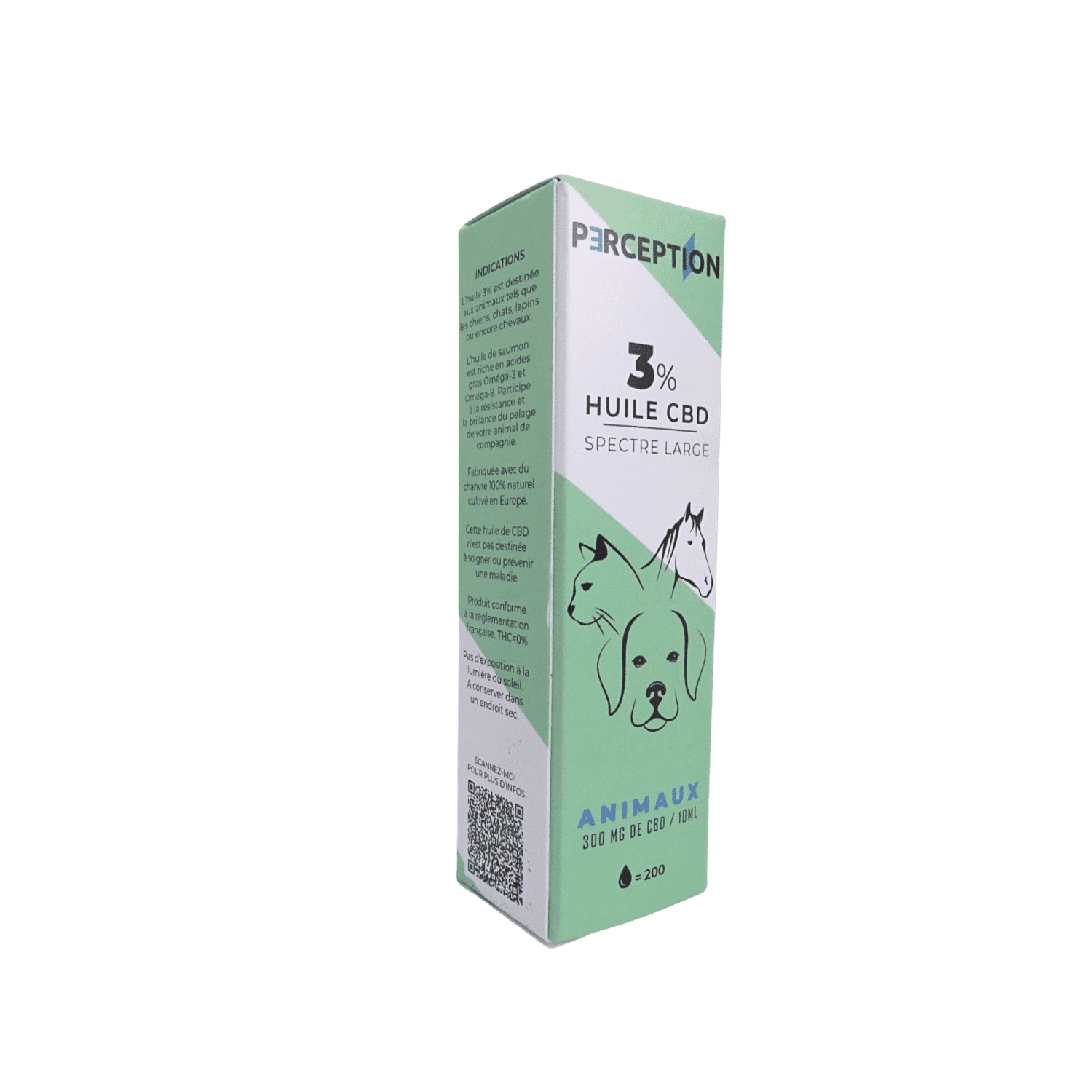 Huile CBD Animaux 3%